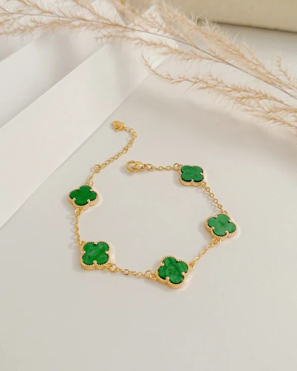 Pulsera Trebol Green