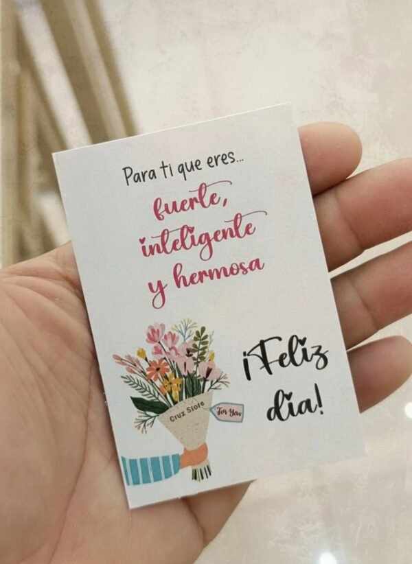 Cofre Chocolate - Tarjeta