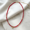 Choker Luna Red