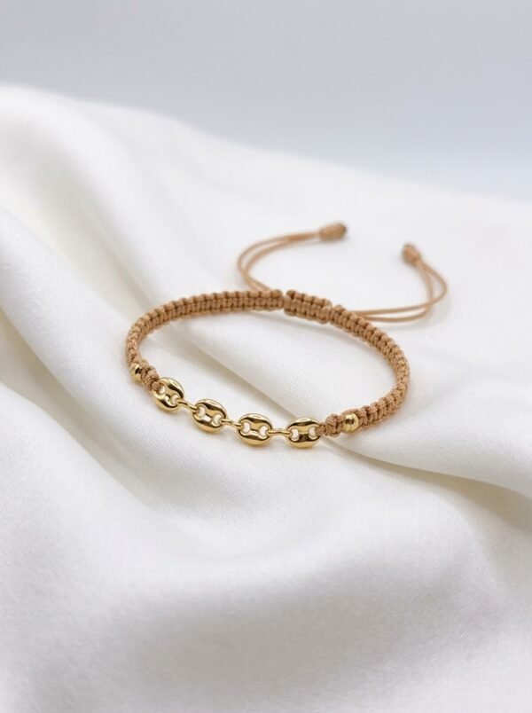 Pulsera Pareja Beige
